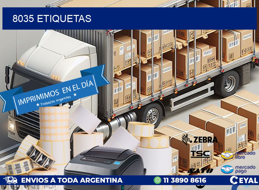 8035 ETIQUETAS