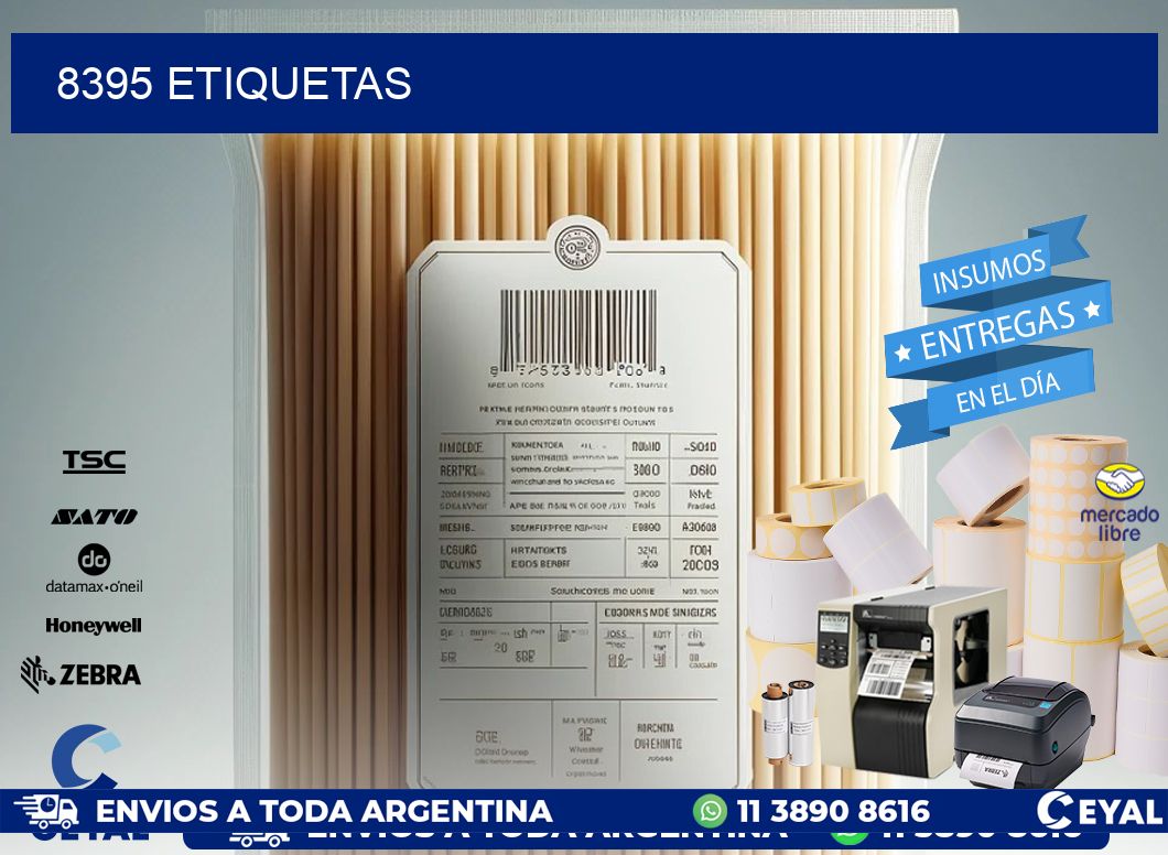 8395 ETIQUETAS