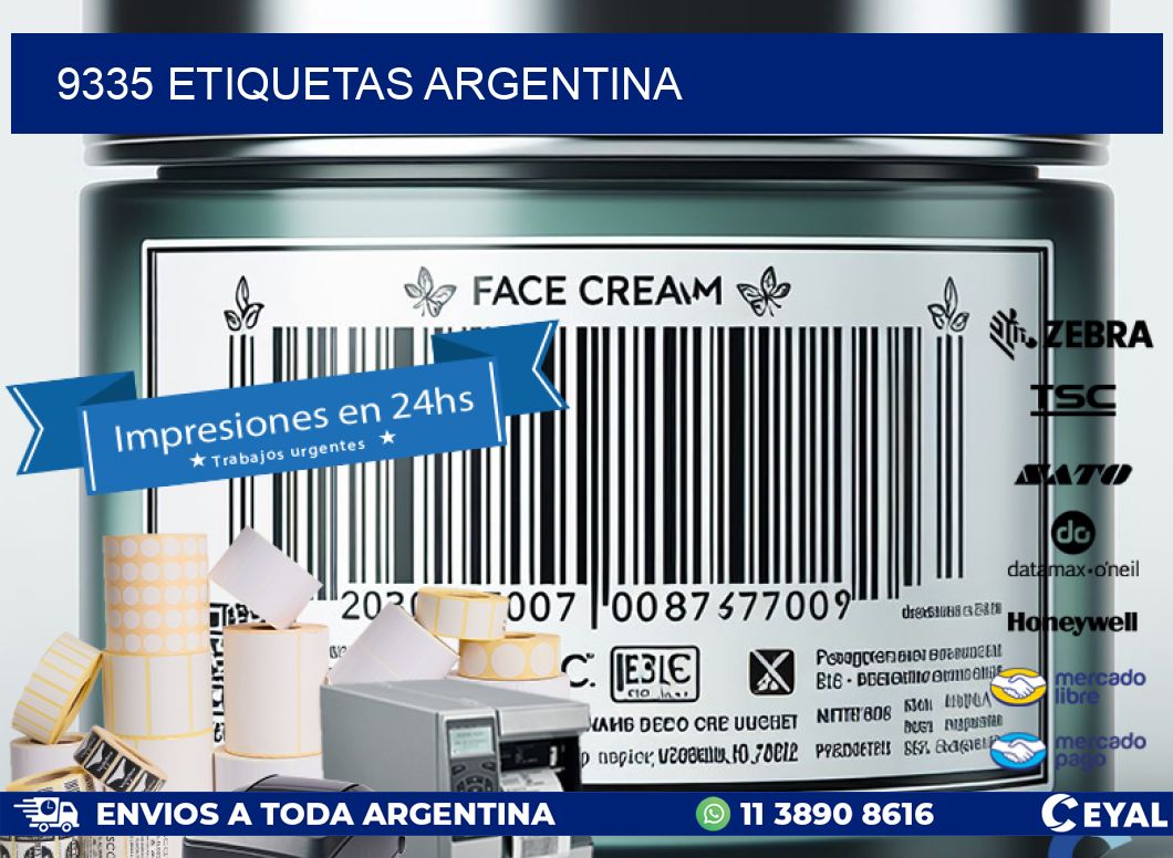 9335 ETIQUETAS ARGENTINA