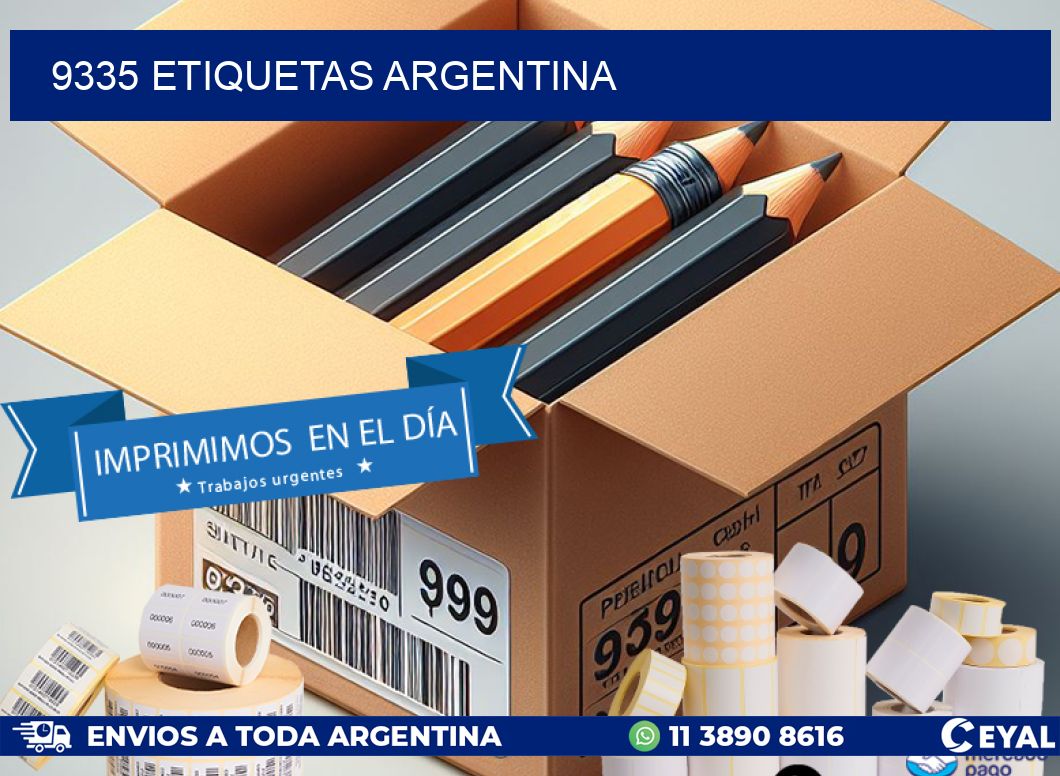 9335 ETIQUETAS ARGENTINA
