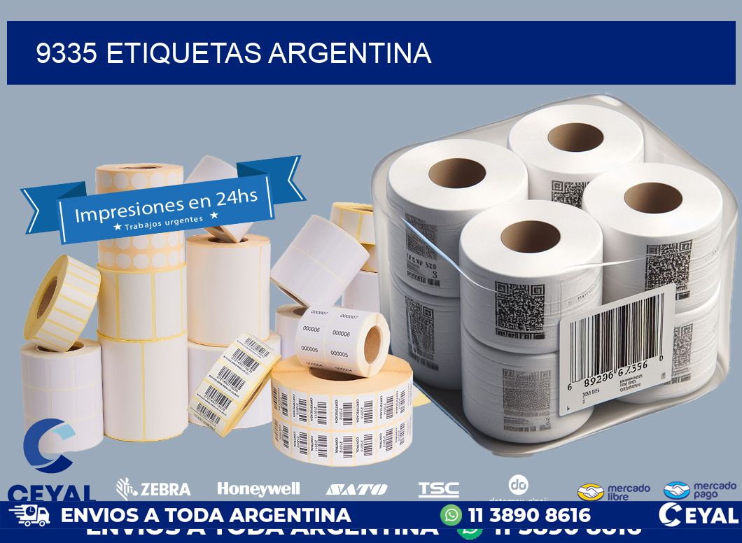 9335 ETIQUETAS ARGENTINA