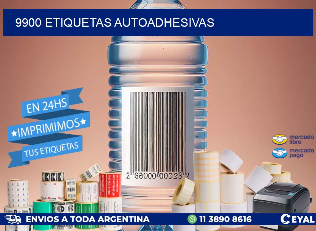 9900 ETIQUETAS AUTOADHESIVAS