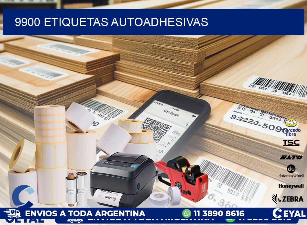 9900 ETIQUETAS AUTOADHESIVAS