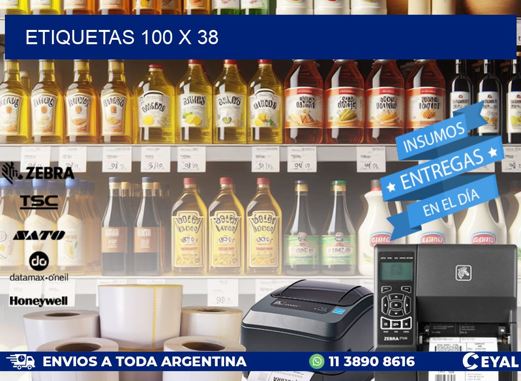 ETIQUETAS 100 x 38