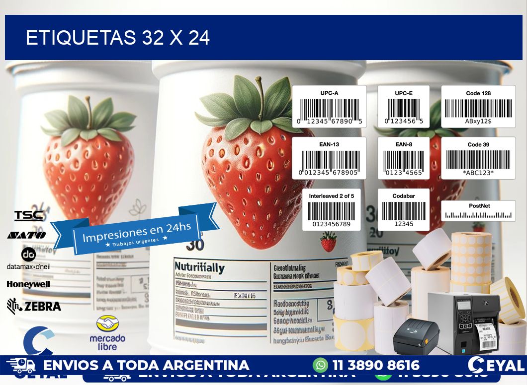 ETIQUETAS 32 x 24