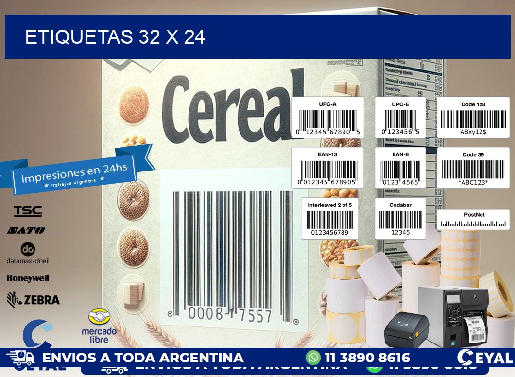 ETIQUETAS 32 x 24