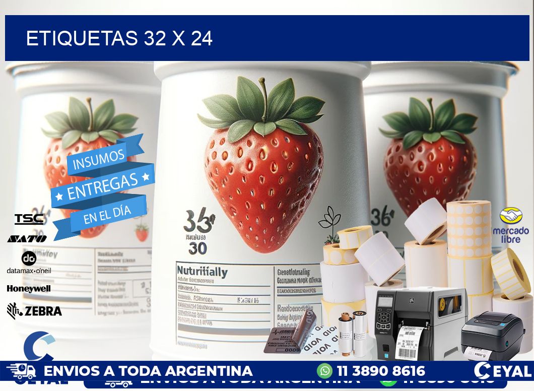 ETIQUETAS 32 x 24