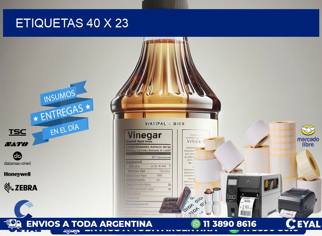 ETIQUETAS 40 x 23