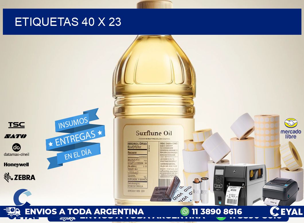 ETIQUETAS 40 x 23