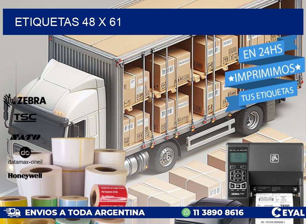ETIQUETAS 48 x 61