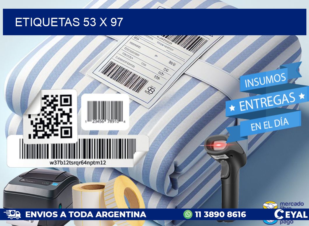 ETIQUETAS 53 x 97