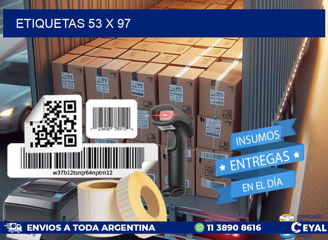 ETIQUETAS 53 x 97