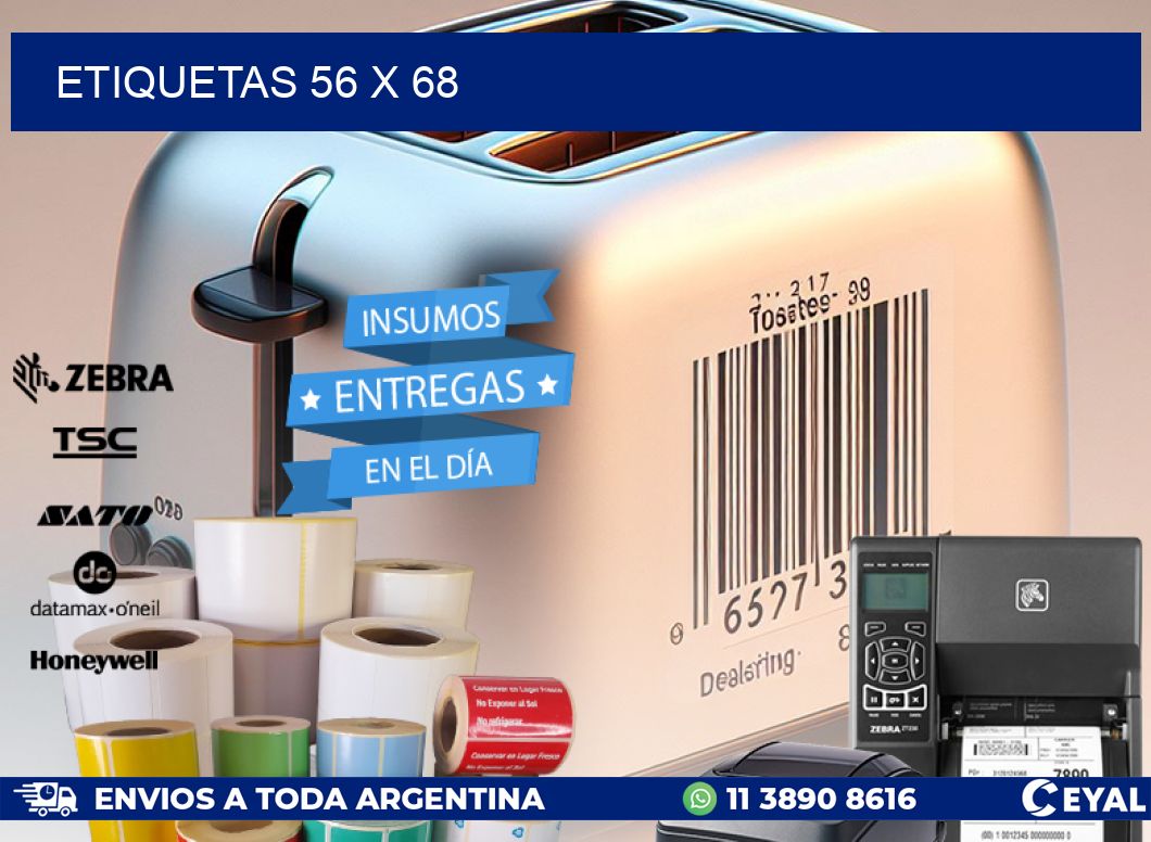 ETIQUETAS 56 x 68