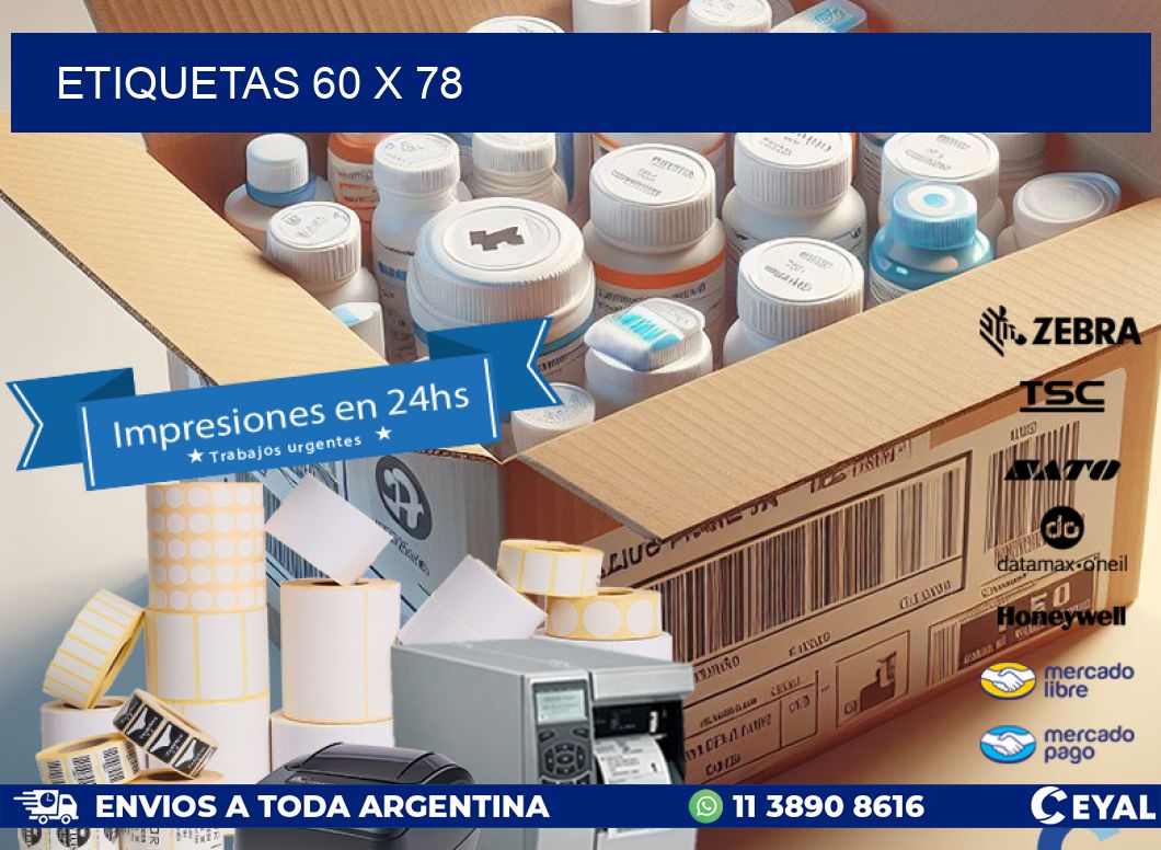 ETIQUETAS 60 x 78