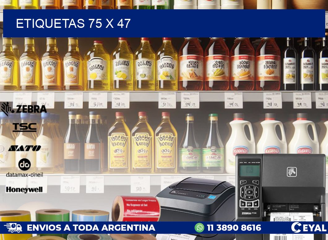 ETIQUETAS 75 x 47