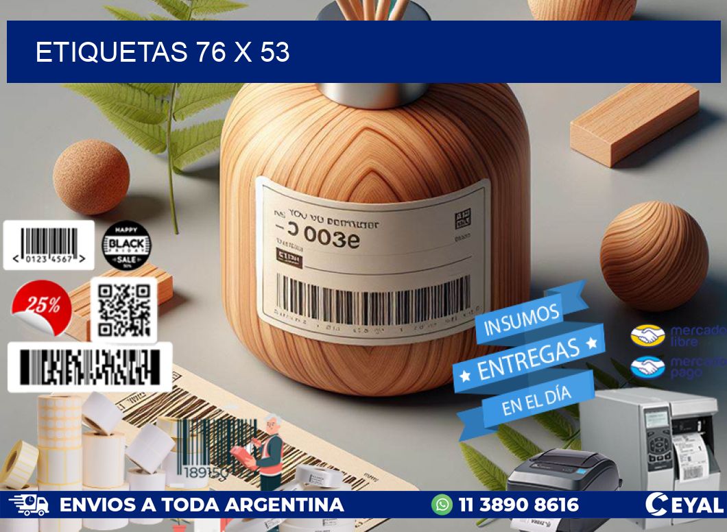 ETIQUETAS 76 x 53