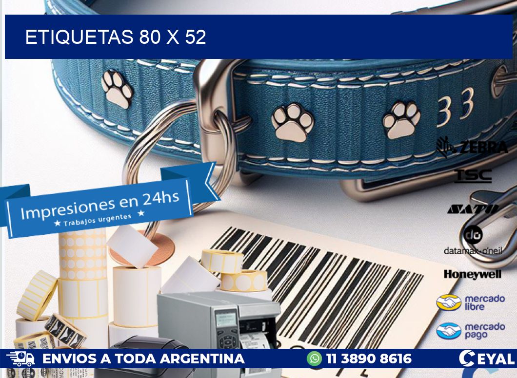 ETIQUETAS 80 x 52