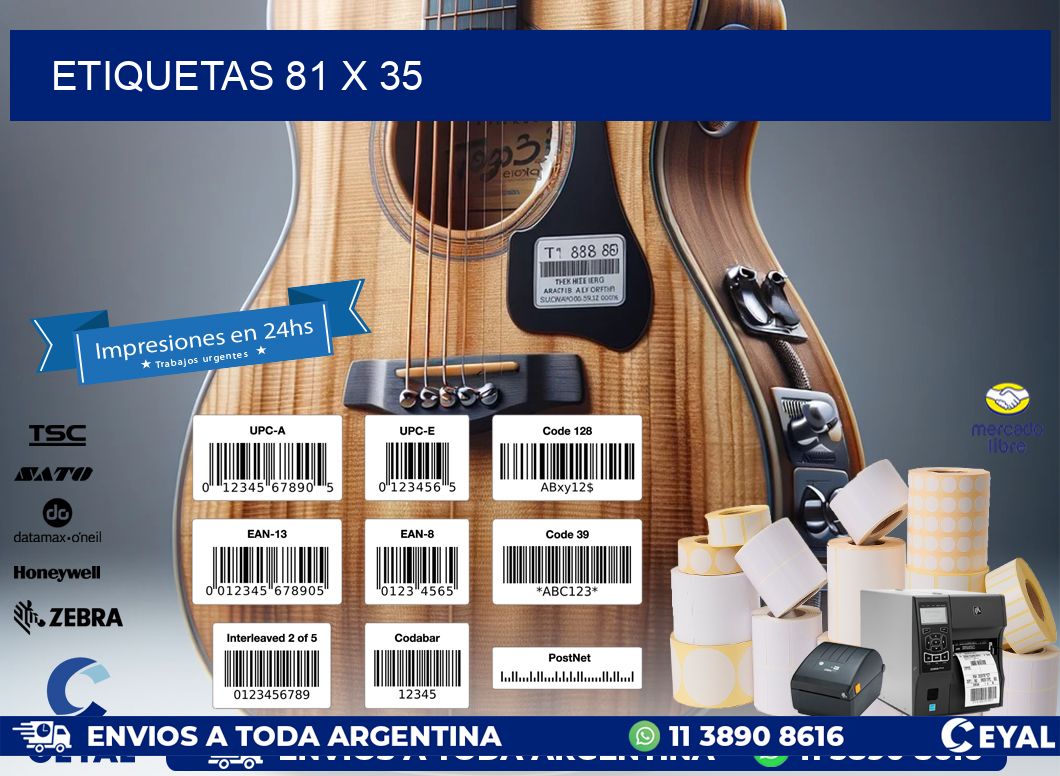ETIQUETAS 81 x 35