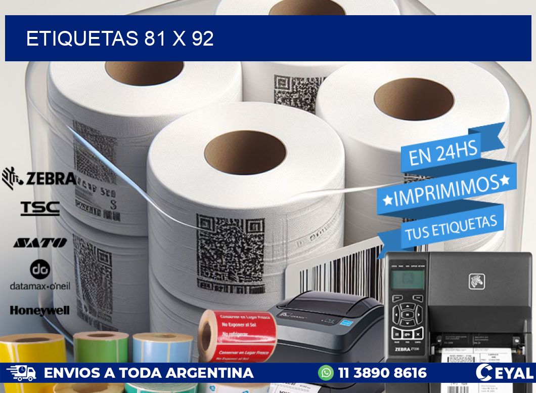 ETIQUETAS 81 x 92