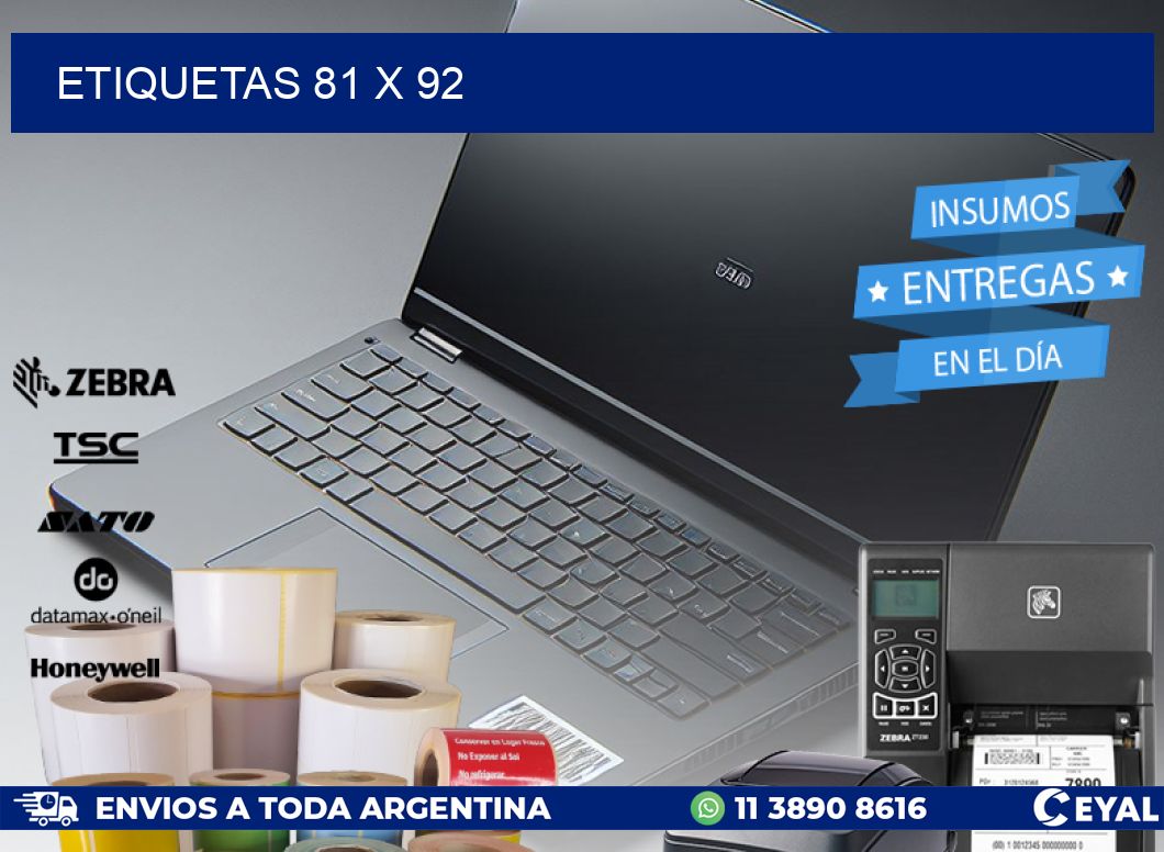 ETIQUETAS 81 x 92