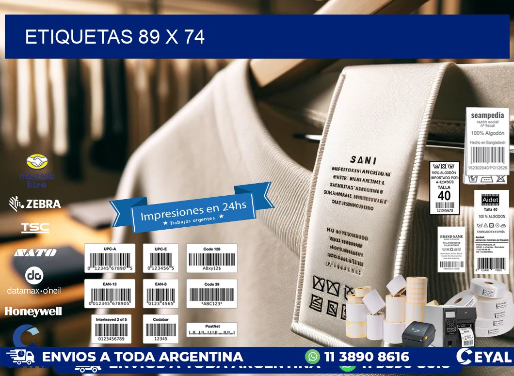 ETIQUETAS 89 x 74