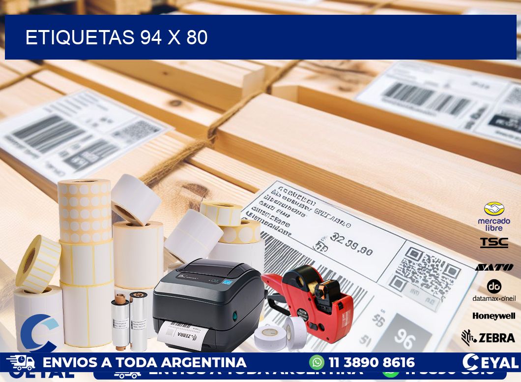 ETIQUETAS 94 x 80