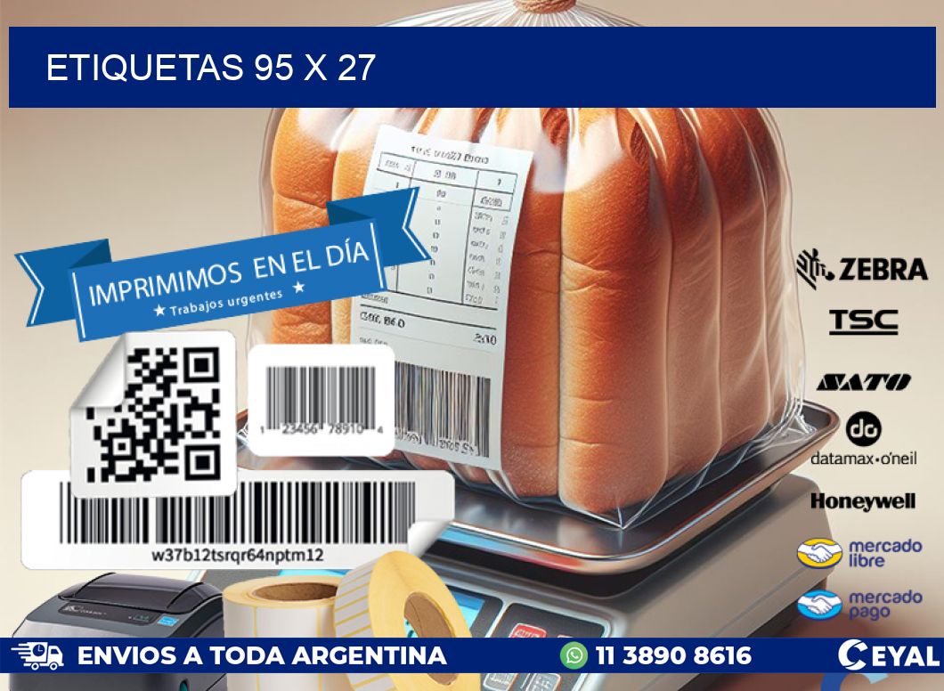 ETIQUETAS 95 x 27