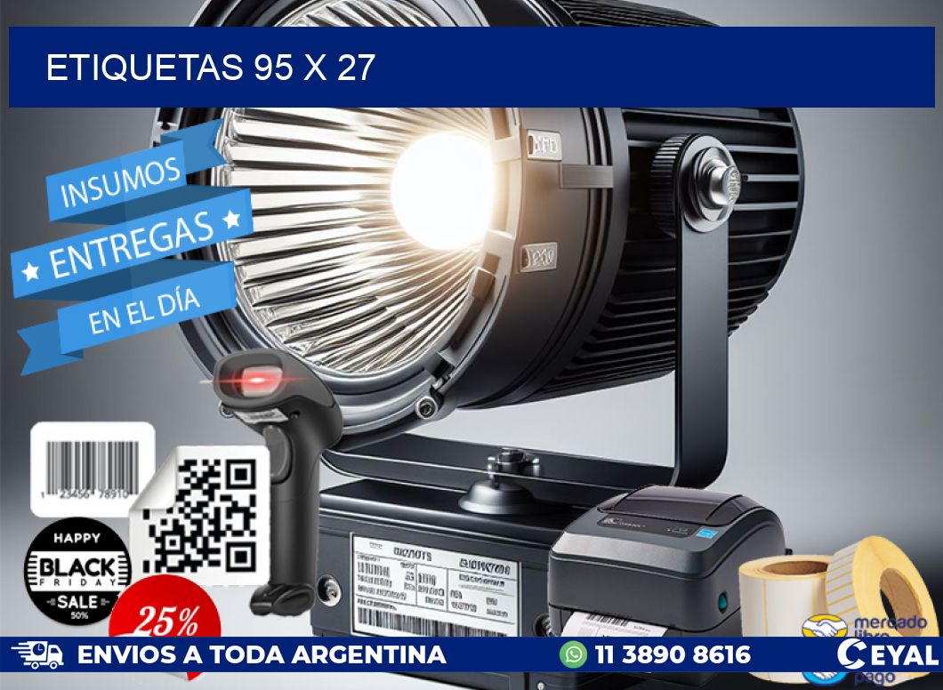 ETIQUETAS 95 x 27