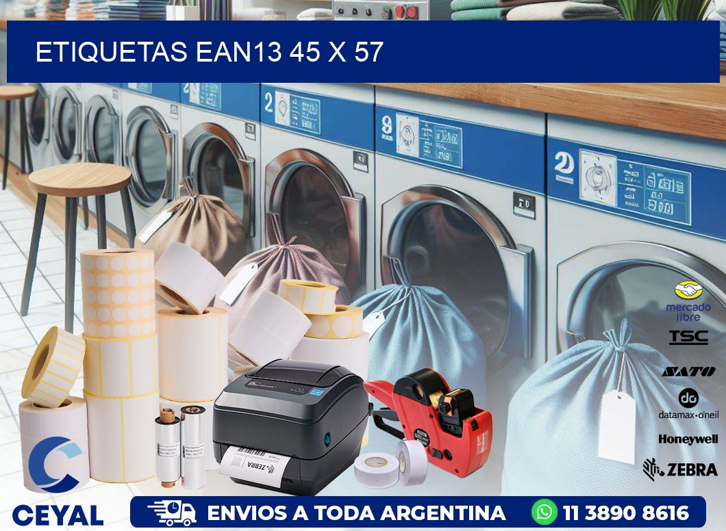 ETIQUETAS EAN13 45 x 57