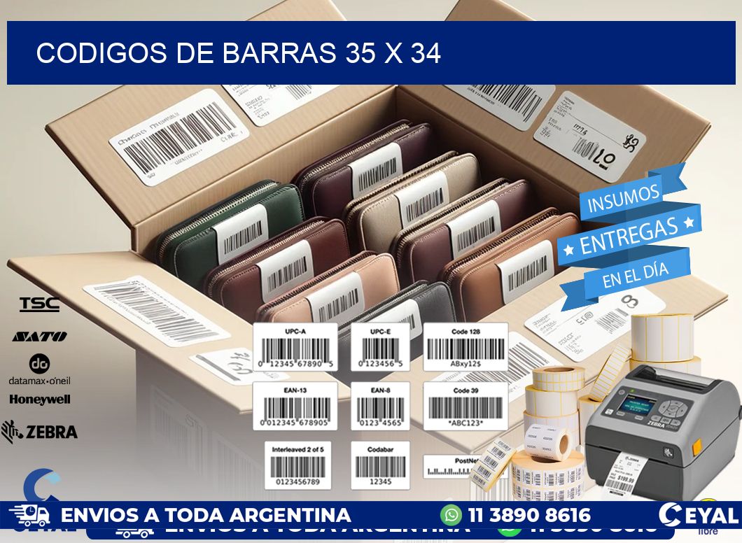 codigos de barras 35 x 34