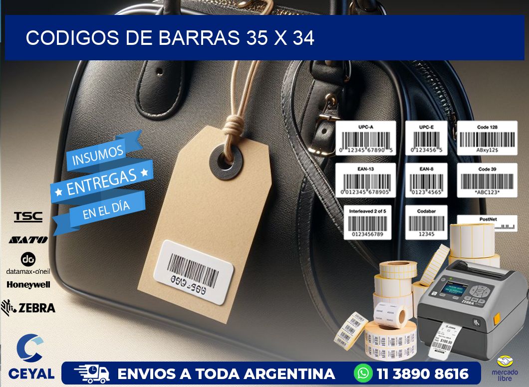 codigos de barras 35 x 34