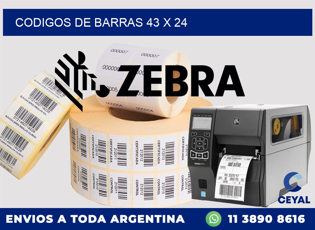 codigos de barras 43 x 24