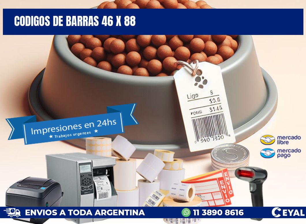 codigos de barras 46 x 88