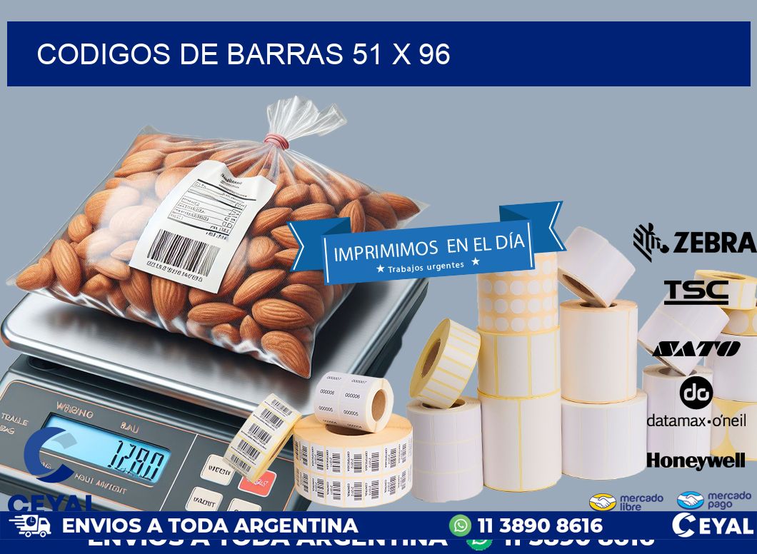 codigos de barras 51 x 96