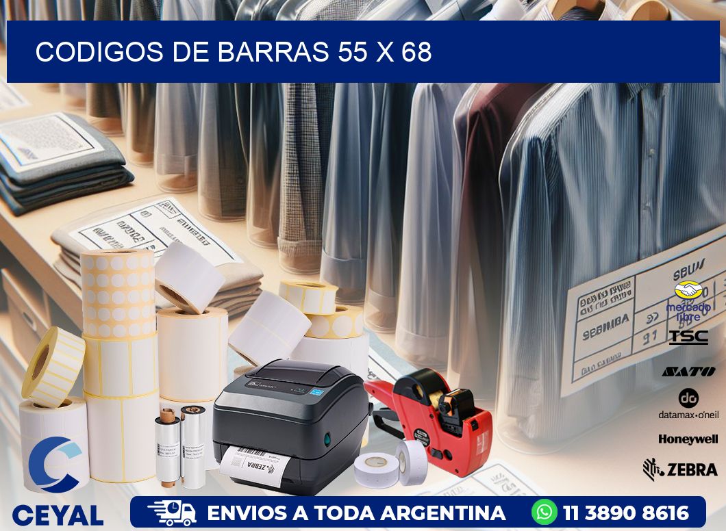 codigos de barras 55 x 68