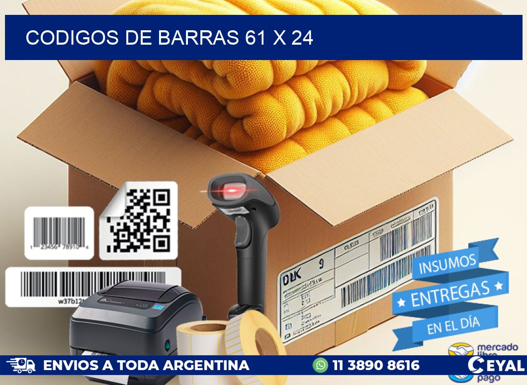 codigos de barras 61 x 24
