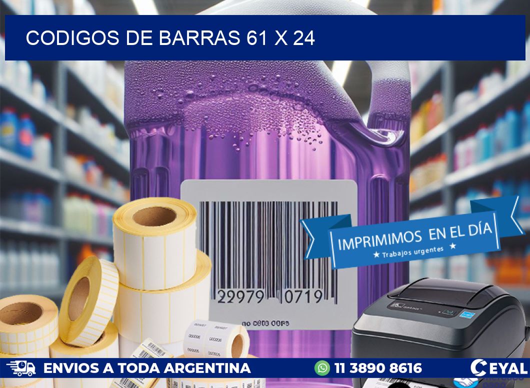 codigos de barras 61 x 24