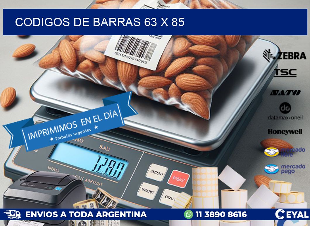 codigos de barras 63 x 85