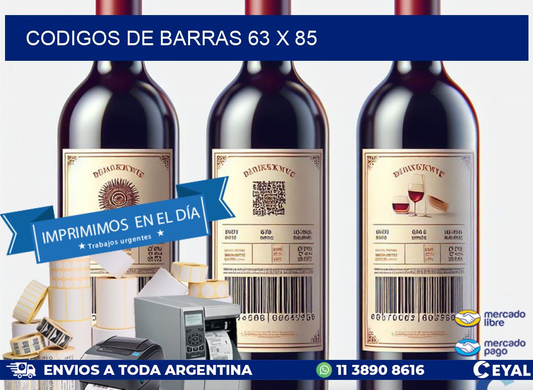 codigos de barras 63 x 85