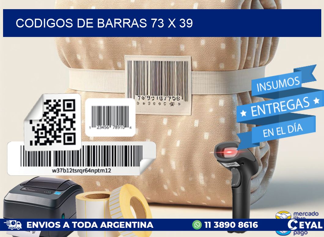 codigos de barras 73 x 39