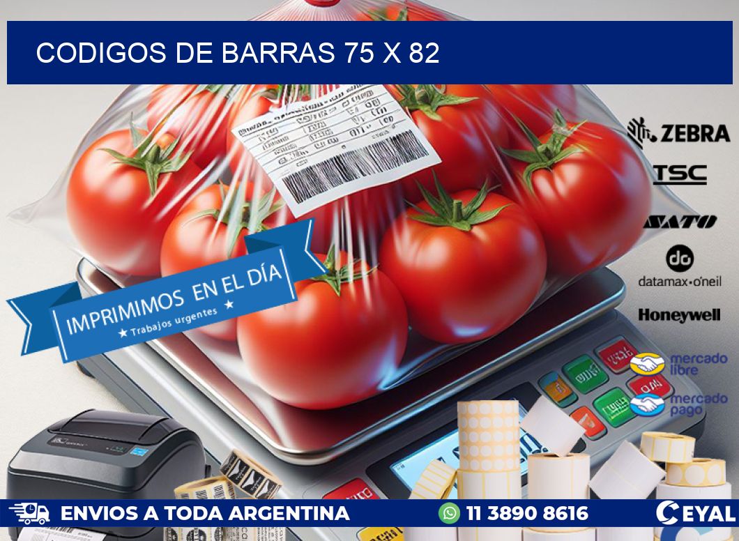 codigos de barras 75 x 82