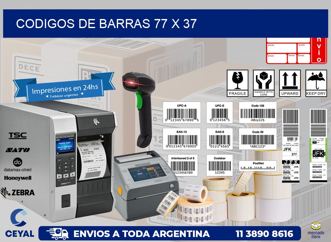 codigos de barras 77 x 37