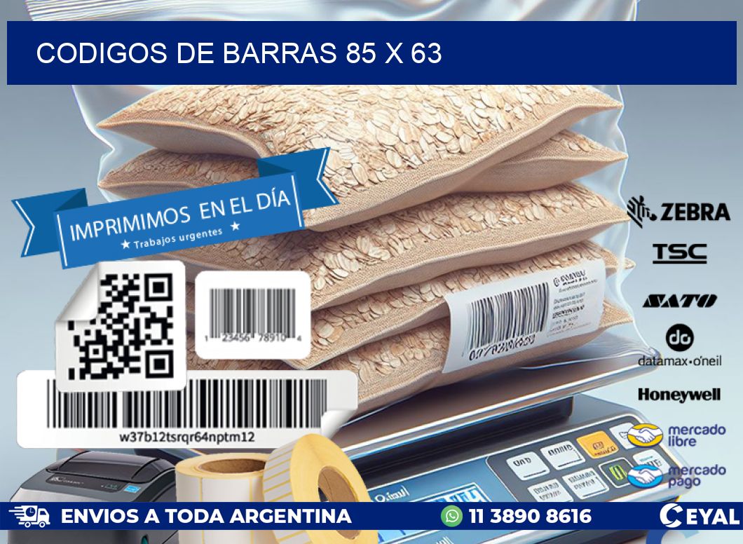 codigos de barras 85 x 63