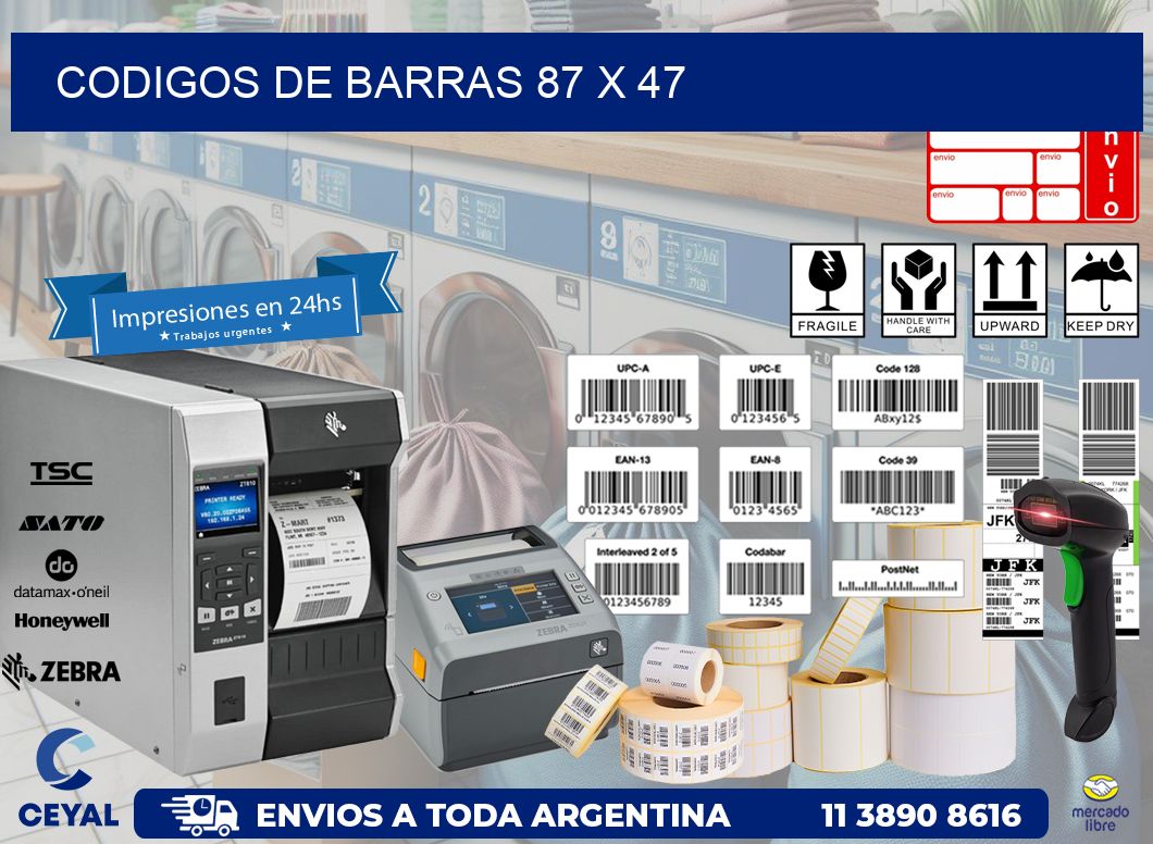 codigos de barras 87 x 47