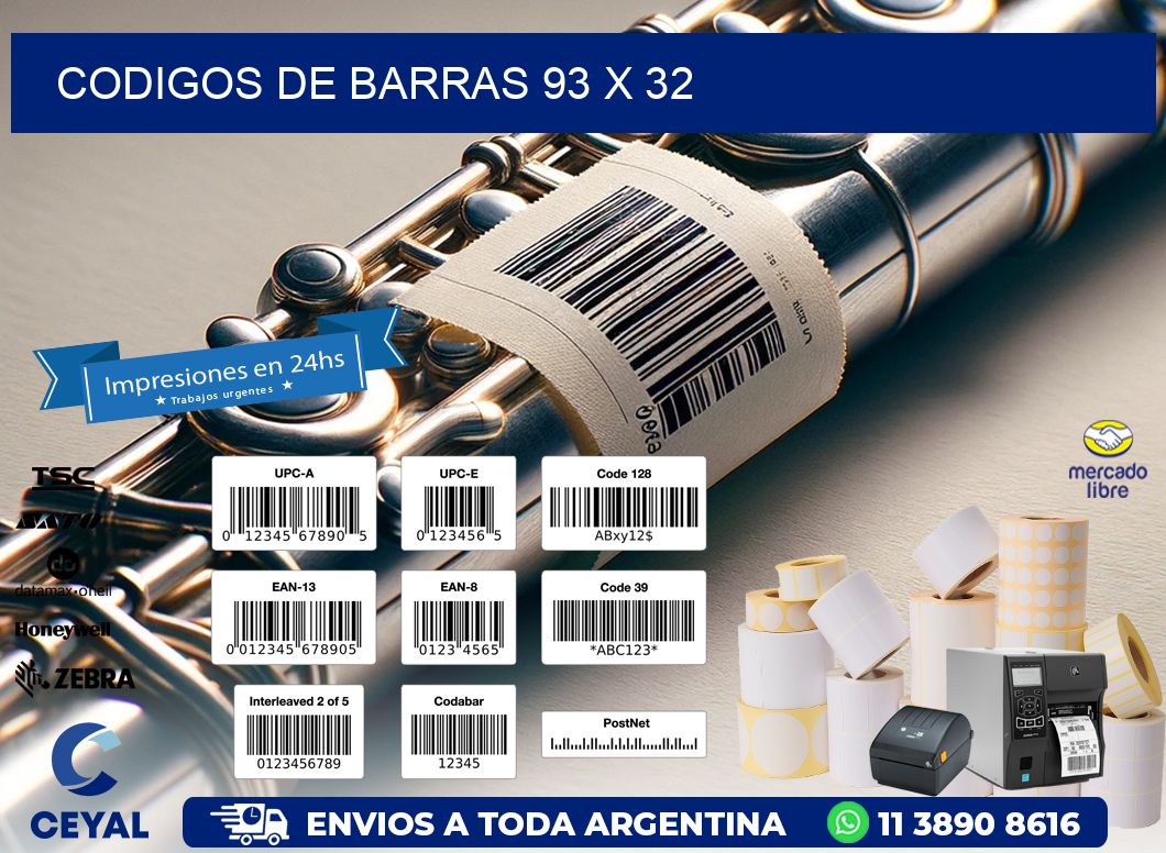 codigos de barras 93 x 32