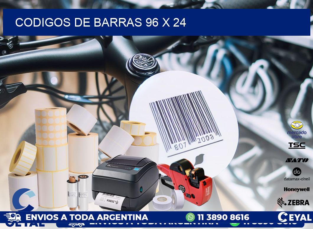 codigos de barras 96 x 24