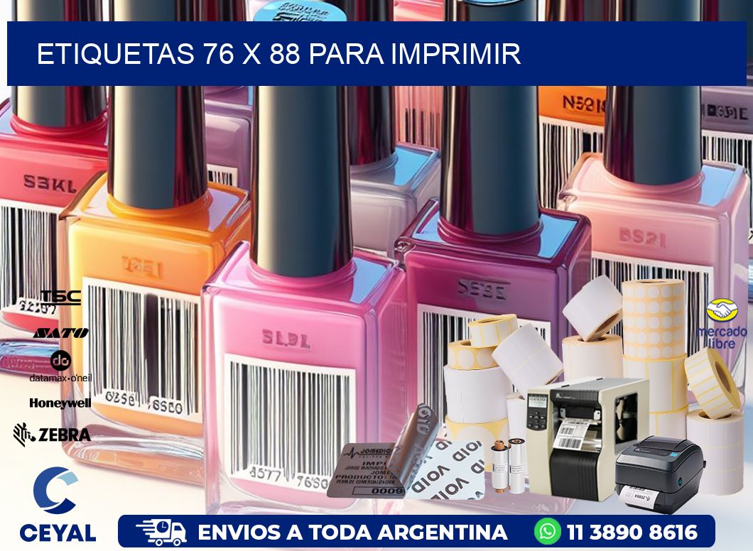 ETIQUETAS 76 x 88 PARA IMPRIMIR
