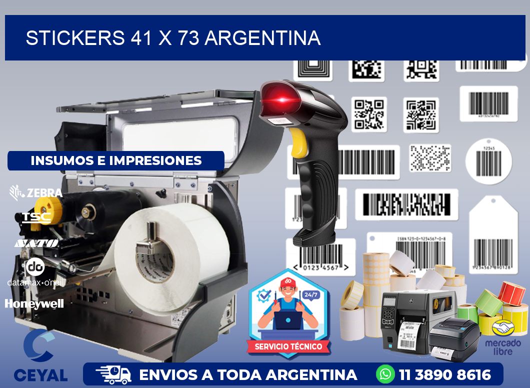 STICKERS 41 x 73 ARGENTINA