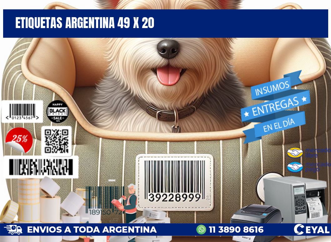 etiquetas argentina 49 x 20