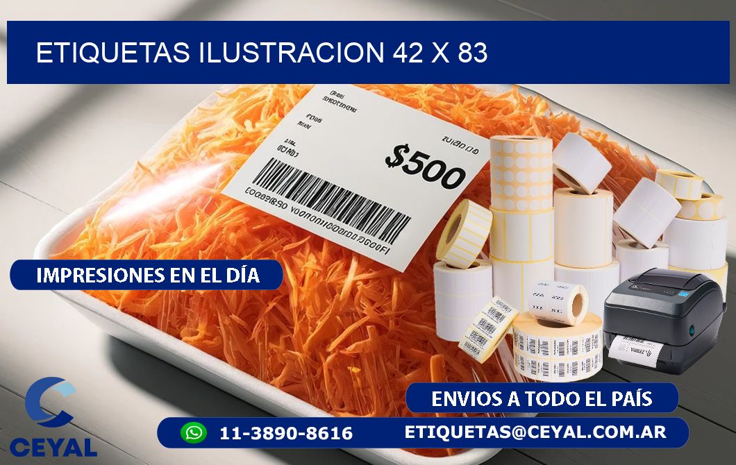 etiquetas ilustracion 42 x 83
